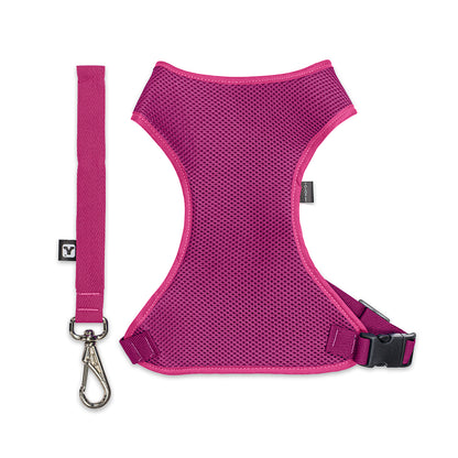 Peitoral para Cachorros Air Flow Ajustável - Pure Pink