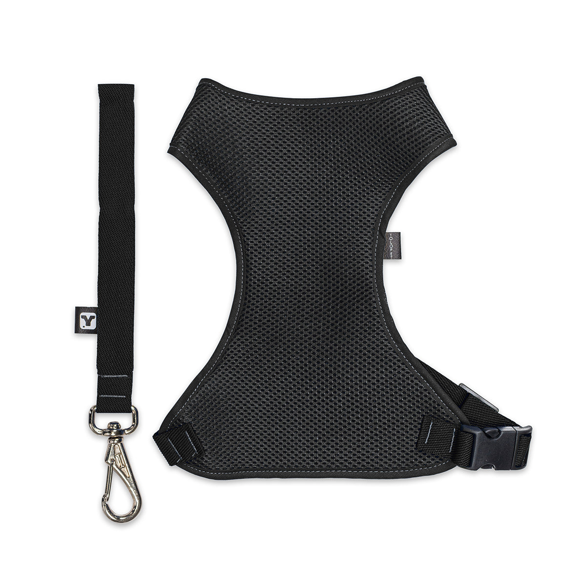 Peitoral para Cachorros Air Flow Ajustável - Pure Black